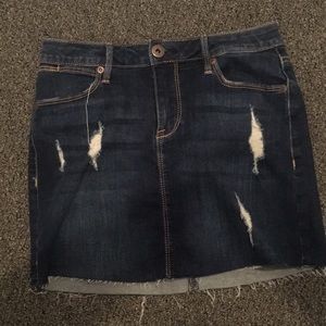 Denim skirt